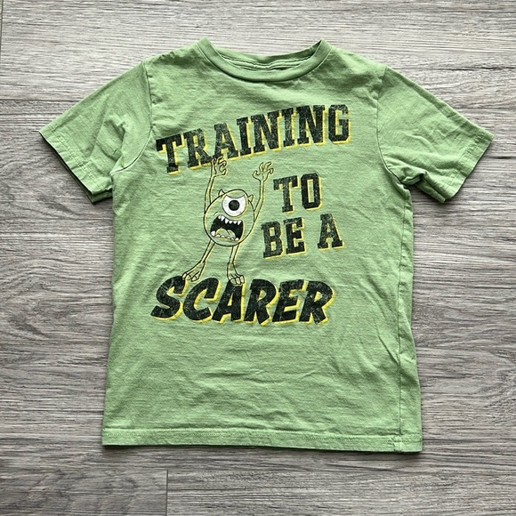 Disney Monsters Inc Graphic Tee Size 7/8 - Picture 1 of 5